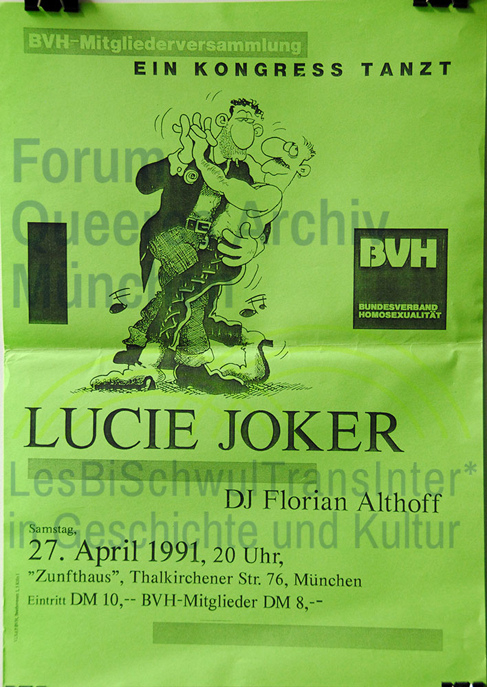 Bundesverband Homosexualität e.V. 1991 – BHV-Mitgliederversammlung