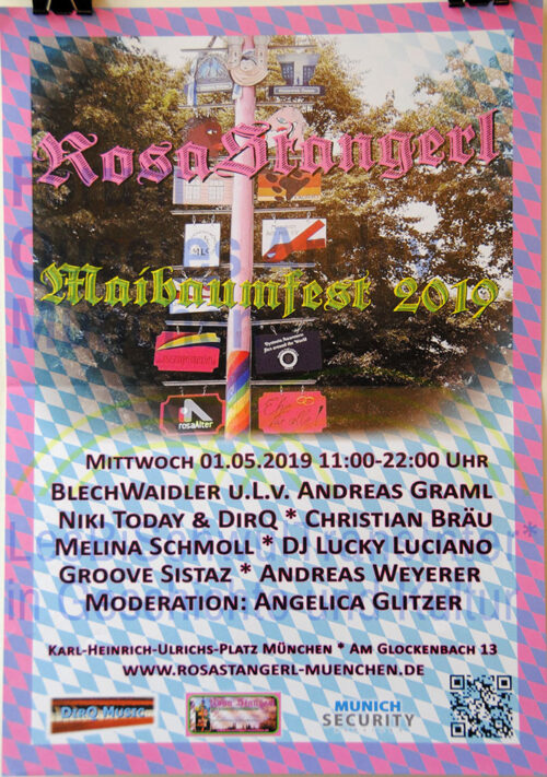 Rosa Stangerl München 2019 – Rosa Stangerl Maibaumfest 2019