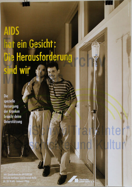 Deutsche AIDS-Hilfe 1991 – AIDS hat ein Gesicht