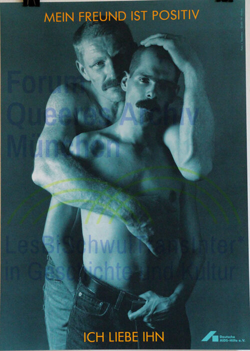 Deutsche AIDS-Hilfe 1990 – Mein Freund ist positiv