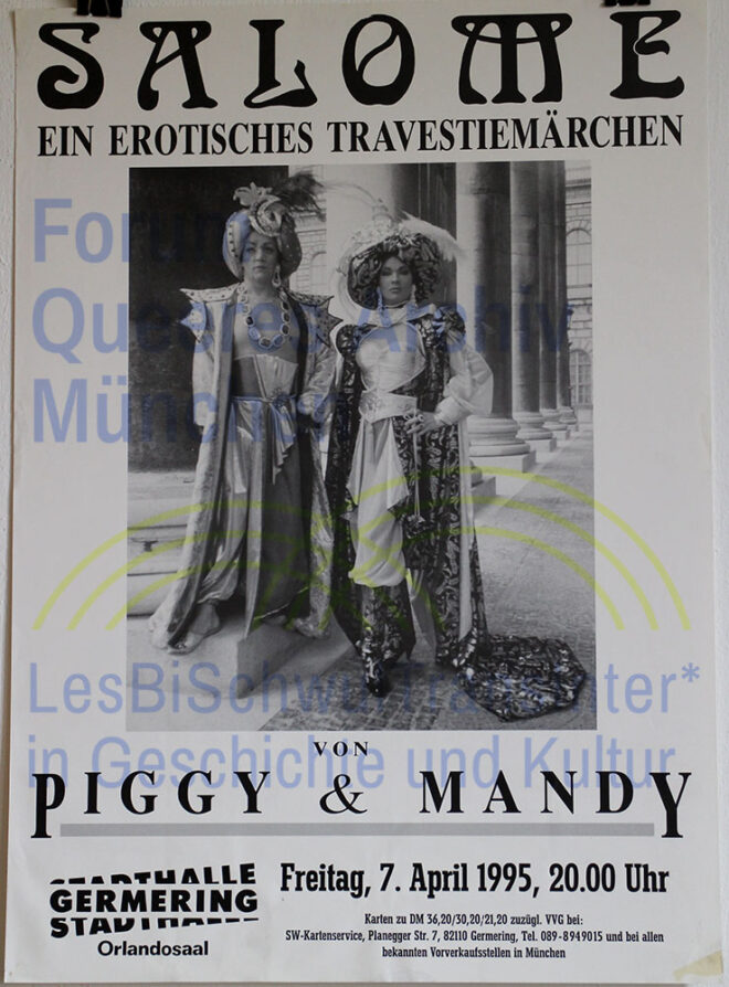 ? 1995 – Salome. Ein erotisches Travestiemärchen