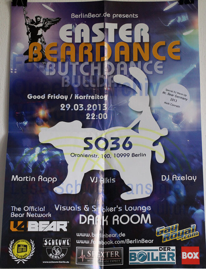 Berlinbear.de 2013 – Easter Beardance
