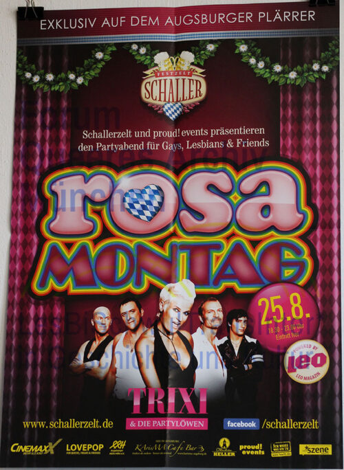 Schallerzelt, proud!events 2014 – Exklusiv auf dem Augsburger Plärrer