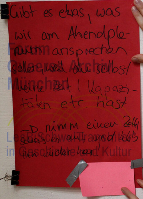 Queerfemcamp am Walchensee vom 14.-17. August 2014 2014 – Queerfemcamp am Walchensee vom 14.-17
