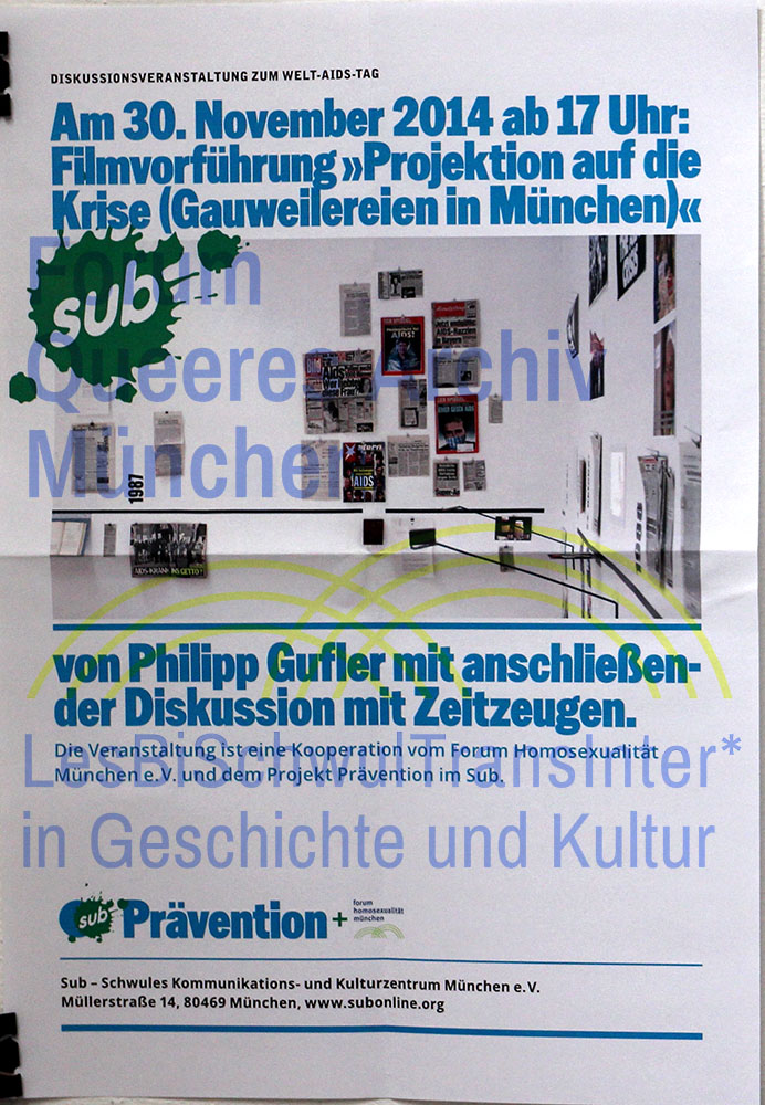 SUB 2014 – Filmvorführung Projektion auf die Krise