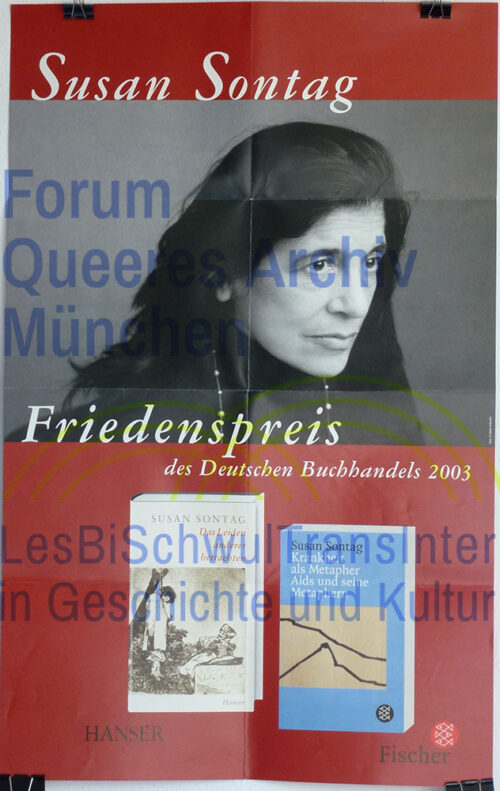 Hanser Verlag, Fischer Verlag – Susan Sontag