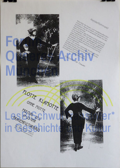 Frauenkulturhaus 1992 – Flotte Klamotte ohne Motte