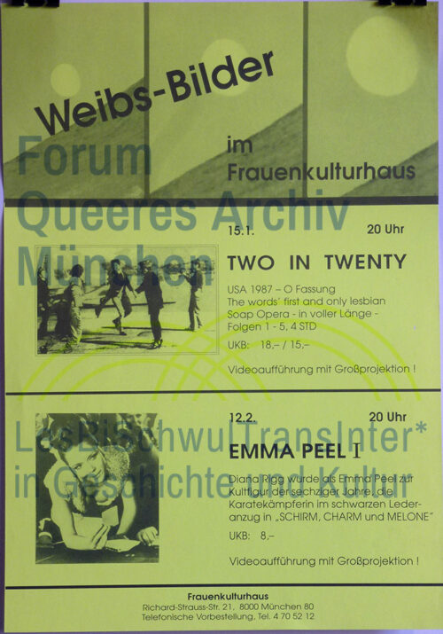 Frauenkulturhaus 1993(?) – Weibs-Bilder im Frauenkulturhaus