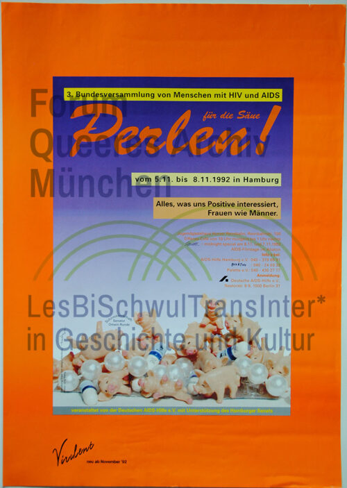 Deutsche AIDS-Hilfe 1992 – Perlen für die Säue