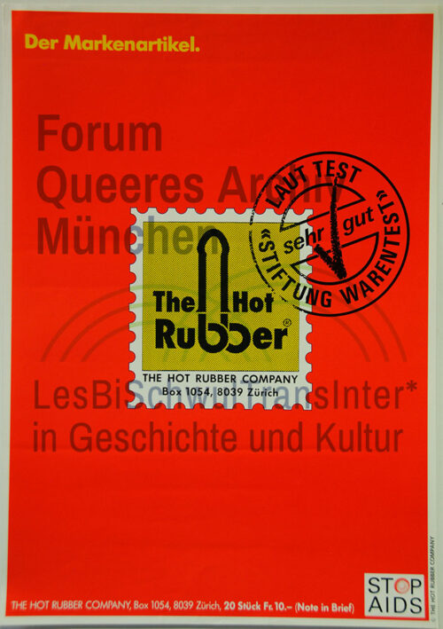 The Hot Rubber Company, AIDS-Hilfe Schweiz – Der Markenartikel